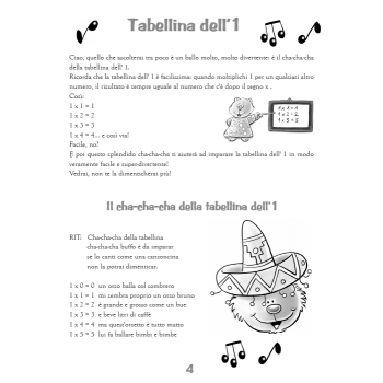 LE TABELLINE CANTERINE