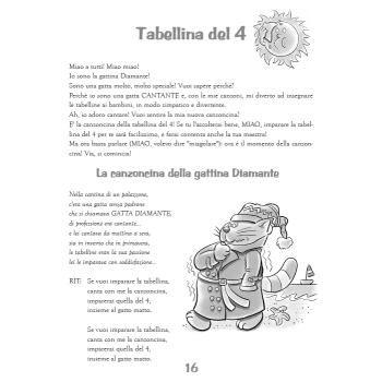 LE TABELLINE CANTERINE