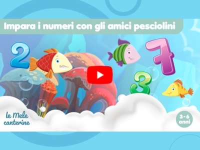 Impara i numeri con gli amici pesciolini! Guarda il video
