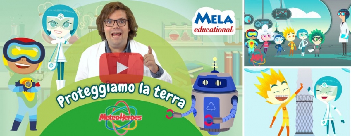Proteggiamo la terra - Renato lo scienziato feat Meteoheroes - Ecologia 