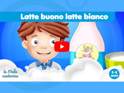 Latte buono, latte bianco – La canzone che fa bene al corpo e al cuore!