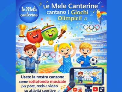 Le mele canterine cantano i Giochi Olimpici!