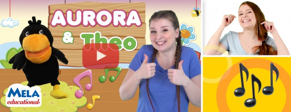 Aurora e Theo - le più belle canzoni - infanzia - primaria
